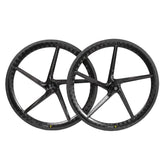 20インチ 451 5スポーク カーボンホイール 自転車ホイールセット 折りたたみホイールセット - ICANホイールジャパン